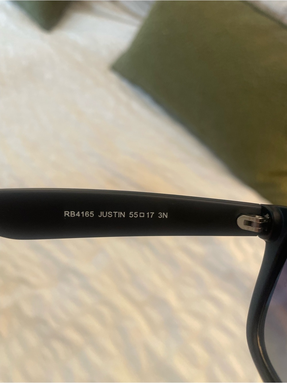 Ray Ban Black Classic Sunglasses - Picture 3 of 3